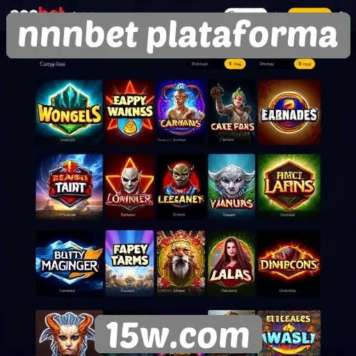 nnnbet plataforma oferece opções de jogos variados